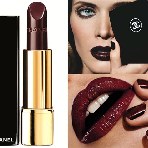 chanel shade rouge noir.